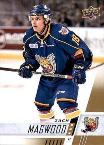 #17 Zach Magwood - Barrie Colts - 2017-18 Upper Deck CHL Hockey