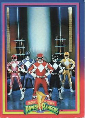 #17 Ready For Action - 1994 Collect-A-Card Power Rangers