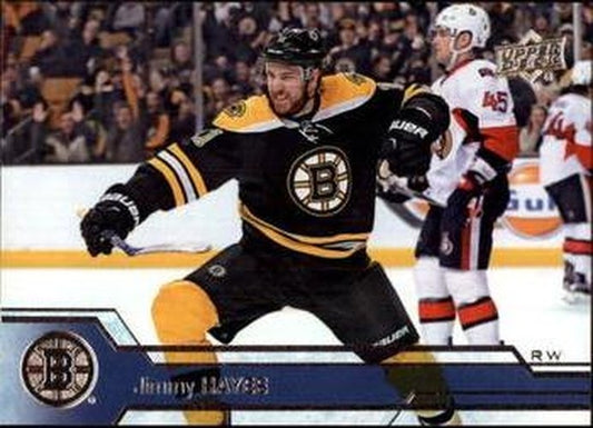 #17 Jimmy Hayes - Boston Bruins - 2016-17 Upper Deck Hockey