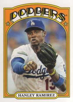 #17 Hanley Ramirez - Los Angeles Dodgers - 2013 Topps Archives Baseball