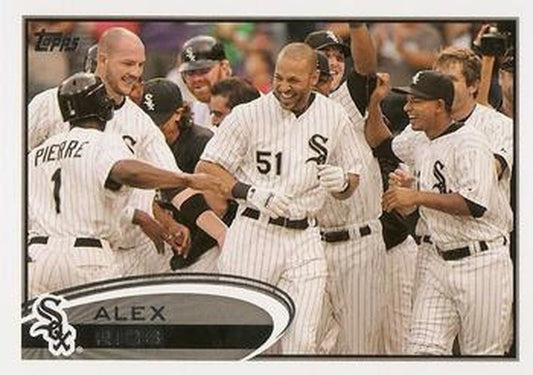 #17 Alex Rios - Chicago White Sox - 2012 Topps Baseball