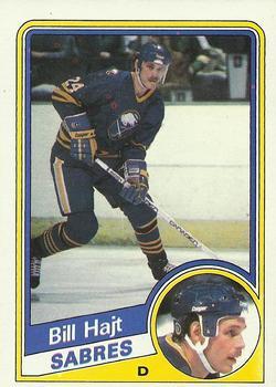 #17 Bill Hajt - Buffalo Sabres - 1984-85 Topps Hockey