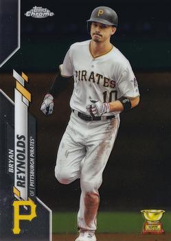 #17 Bryan Reynolds - Pittsburgh Pirates - 2020 Topps Chrome Baseball