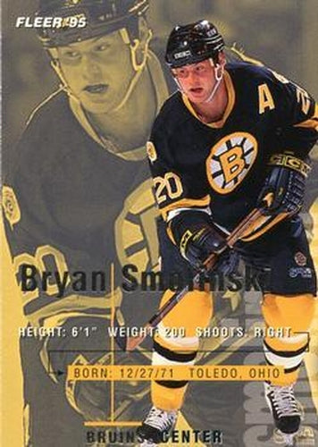 #17 Bryan Smolinski - Boston Bruins - 1994-95 Fleer Hockey