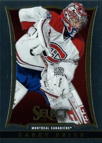 #17 Carey Price - Montreal Canadiens - 2013-14 Panini Select Hockey