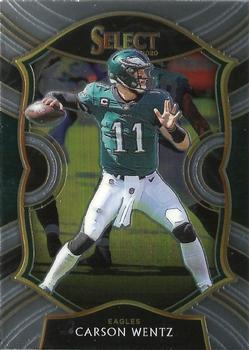 #17 Carson Wentz - Philadelphia Eagles - 2020 Panini Select Football
