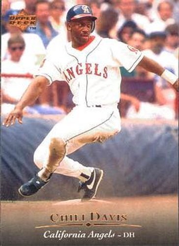 #17 Chili Davis - California Angels - 1995 Upper Deck Baseball