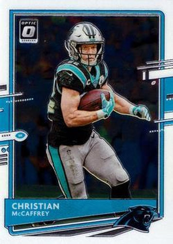#17 Christian McCaffrey - Carolina Panthers - 2020 Donruss Optic Football