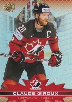 #17 Claude Giroux - Canada - 2021-22 Upper Deck Tim Hortons Team Canada Hockey