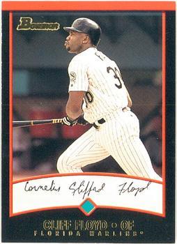 #17 Cliff Floyd - Florida Marlins - 2001 Bowman Baseball