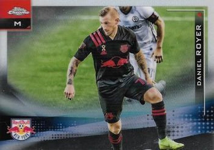 #17 Daniel Royer - New York Red Bulls - 2021 Topps Chrome MLS Soccer