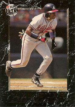 #17 Deion Sanders - Atlanta Braves - 1992 Ultra Baseball - All-Stars