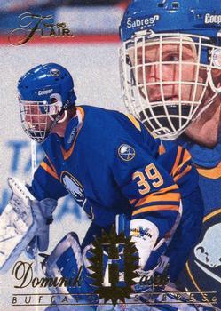 #17 Dominik Hasek - Buffalo Sabres - 1994-95 Flair Hockey