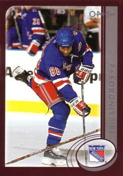 #17 Eric Lindros - New York Rangers - 2002-03 O-Pee-Chee Hockey