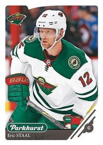 #17 Eric Staal - Minnesota Wild - 2018-19 Parkhurst Hockey