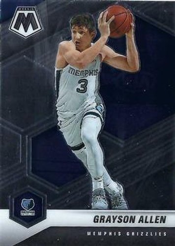 #17 Grayson Allen - Memphis Grizzlies - 2020-21 Panini Mosaic Basketball