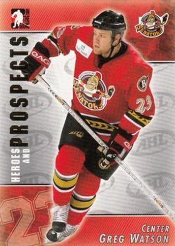 #17 Greg Watson - Binghamton Senators - 2004-05 In The Game Heroes and Prospects Hockey