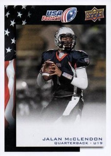 #17 Jalan McClendon - USA - 2014 Upper Deck USA Football