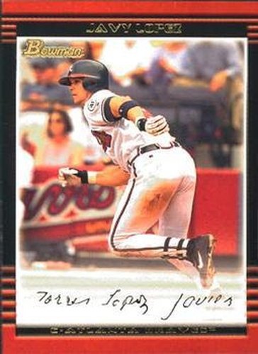 #17 Javy Lopez - Atlanta Braves - 2002 Bowman Baseball