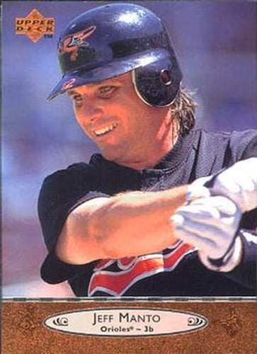 #17 Jeff Manto - Baltimore Orioles - 1996 Upper Deck Baseball