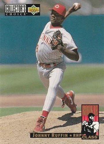 #17 Johnny Ruffin - Cincinnati Reds - 1994 Collector's Choice Baseball