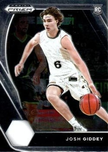 #17 Josh Giddey - Adelaide 36ers - 2021 Panini Prizm Collegiate Draft Picks Basketball