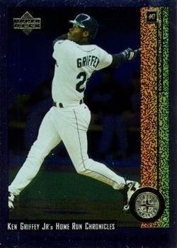 #17 Ken Griffey Jr. - Seattle Mariners - 1998 Upper Deck - Ken Griffey Jr.'s Home Run Chronicles Baseball
