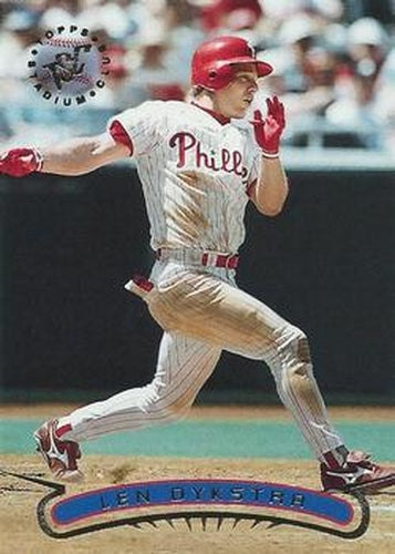 #17 Lenny Dykstra - Philadelphia Phillies - 1996 Stadium Club Baseball