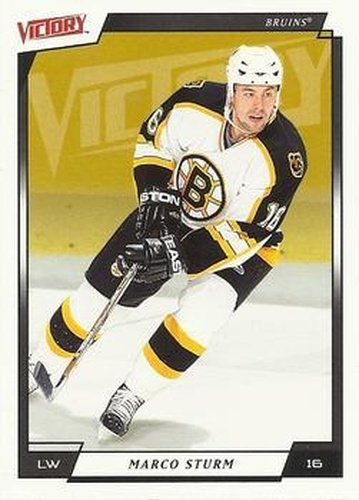 #17 Marco Sturm - Boston Bruins - 2006-07 Upper Deck Victory Hockey