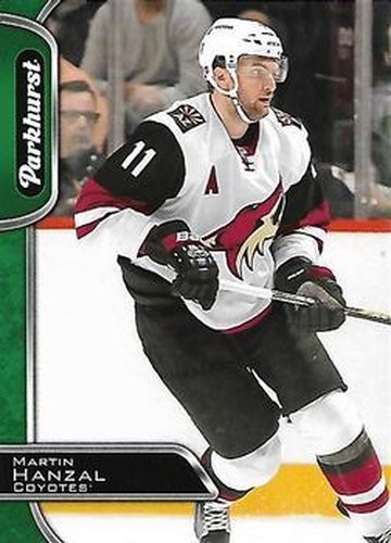 #17 Martin Hanzal - Arizona Coyotes - 2016-17 Parkhurst Hockey