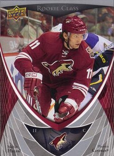#17 Martin Hanzal - Phoenix Coyotes - 2007-08 Upper Deck Rookie Class Box Set Hockey