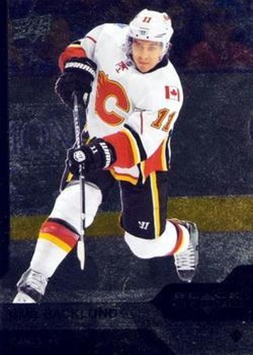 #17 Mikael Backlund - Calgary Flames - 2013-14 Upper Deck Black Diamond Hockey