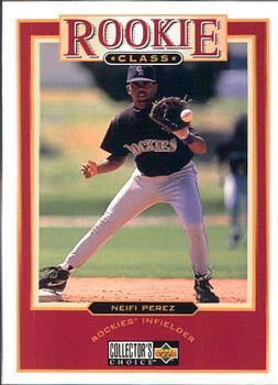 #17 Neifi Perez - Colorado Rockies - 1997 Collector's Choice Baseball