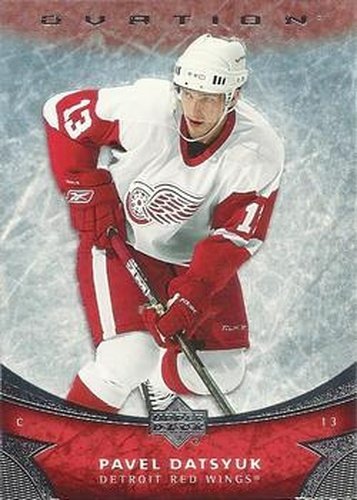 #17 Pavel Datsyuk - Detroit Red Wings - 2006-07 Upper Deck Ovation Hockey