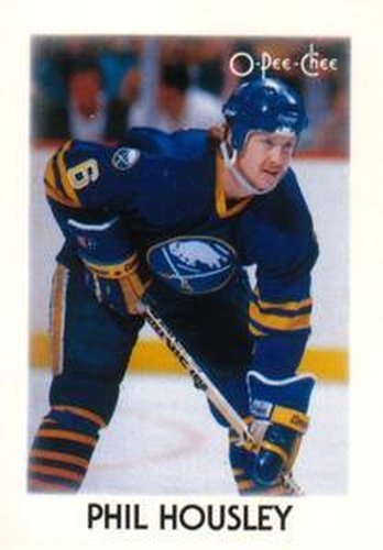 #17 Phil Housley - Buffalo Sabres - 1987-88 O-Pee-Chee Minis Hockey