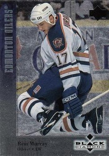 #17 Rem Murray - Edmonton Oilers - 1996-97 Upper Deck Black Diamond Hockey