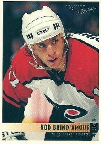 #17 Rod Brind'Amour - Philadelphia Flyers - 1994-95 Topps Premier Hockey