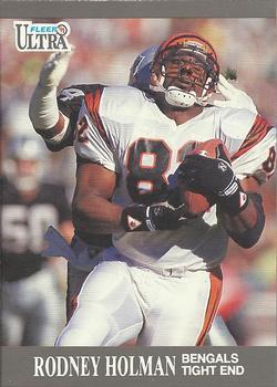 #17 Rodney Holman - Cincinnati Bengals - 1991 Ultra Football