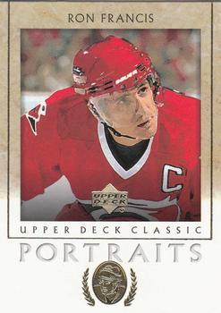 #17 Ron Francis - Carolina Hurricanes - 2002-03 Upper Deck Classic Portraits Hockey