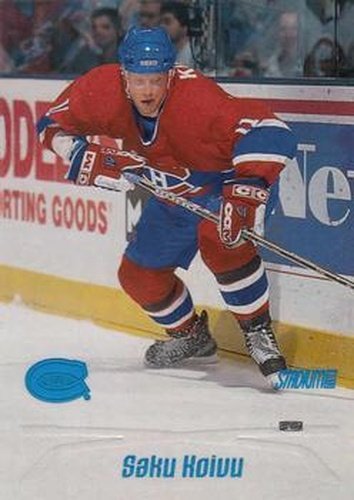 #17 Saku Koivu - Montreal Canadiens - 1999-00 Stadium Club Hockey