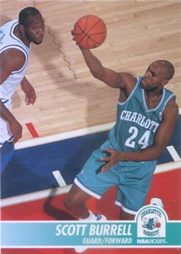 #17 Scott Burrell - Charlotte Hornets - 1994-95 Hoops Basketball