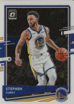 #17 Stephen Curry - Golden State Warriors - 2020-21 Donruss Optic Basketball