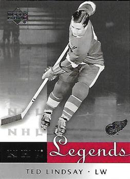 #17 Ted Lindsay - Detroit Red Wings - 2001-02 Upper Deck Legends Hockey