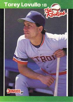 #17 Torey Lovullo - Detroit Tigers - 1989 Donruss The Rookies Baseball