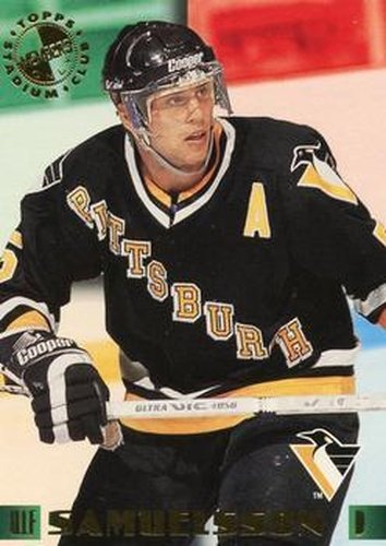 #17 Ulf Samuelsson - Pittsburgh Penguins - 1995-96 Stadium Club Members Only 50 Hockey