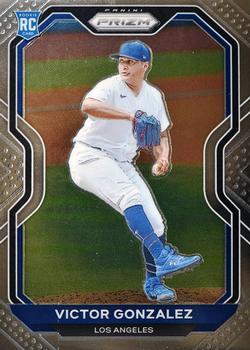 #17 Victor Gonzalez - Los Angeles Dodgers - 2021 Panini Prizm Baseball
