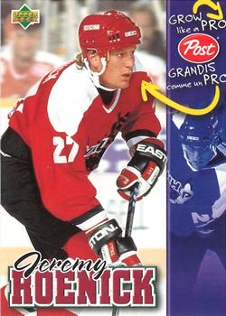 #17 Jeremy Roenick - Chicago Blackhawks - 1996-97 Upper Deck Post Cereal Hockey