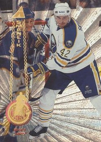#17 Richard Smehlik - Buffalo Sabres - 1994-95 Pinnacle Hockey - Rink Collection