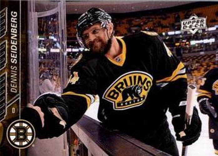 #17 Dennis Seidenberg - Boston Bruins - 2015-16 Upper Deck Hockey
