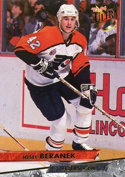 #17 Josef Beranek - Philadelphia Flyers - 1993-94 Ultra Hockey